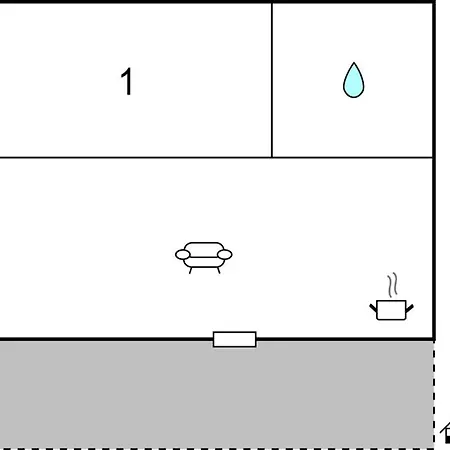 Prázdninový dům 1 Bedroom Gorgeous In