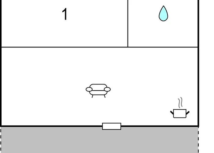 Prázdninový dům 1 Bedroom Gorgeous In